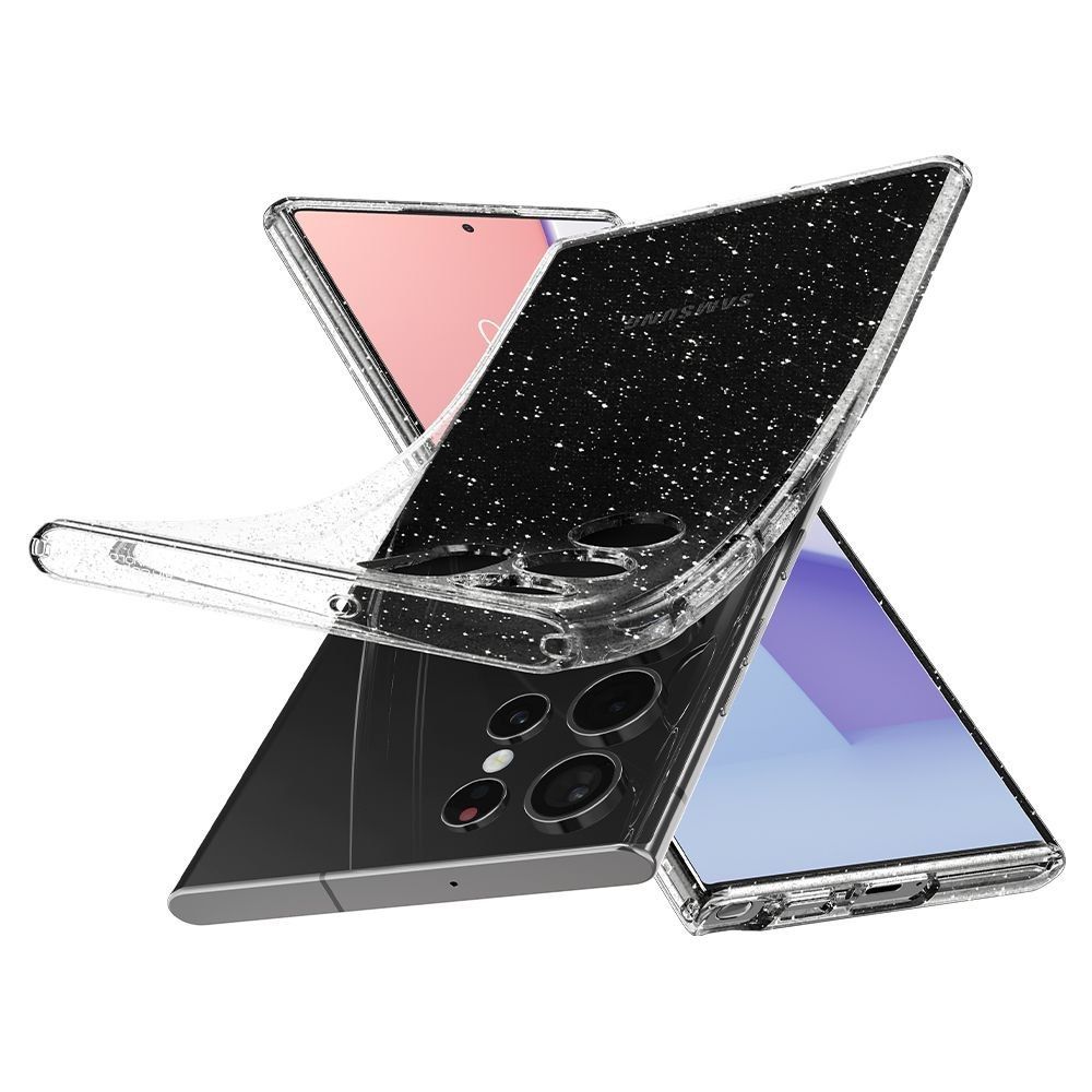 Etui Braders Spigen Liquid Crystal Galaxy S22 Ultra Glitter Crystal