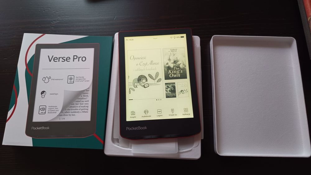 czytnik ebookow Pocketbook Verse Pro + pudelko