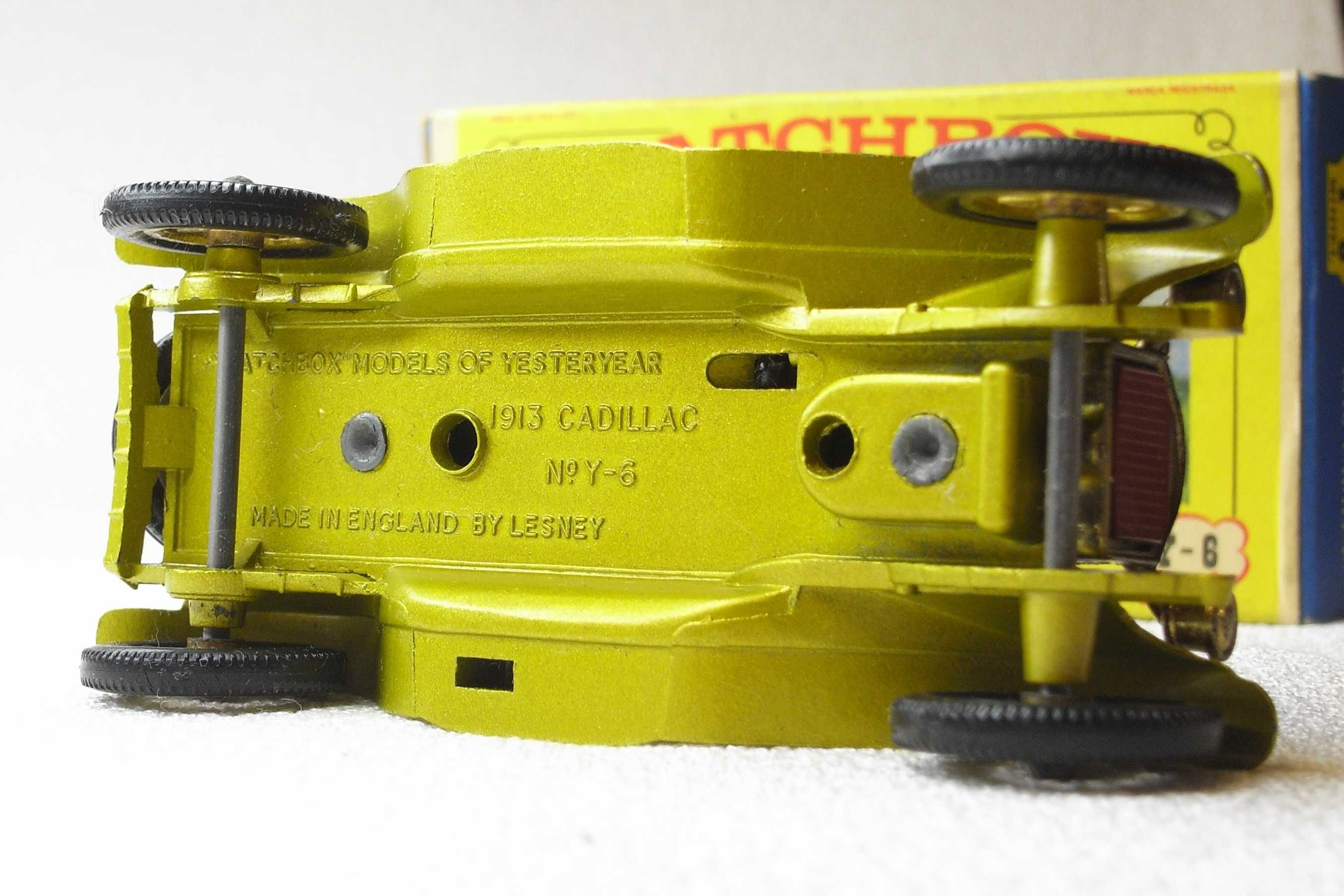 Y-6 1913 Cadillac Matchbox Models of Yesteryear Lesney