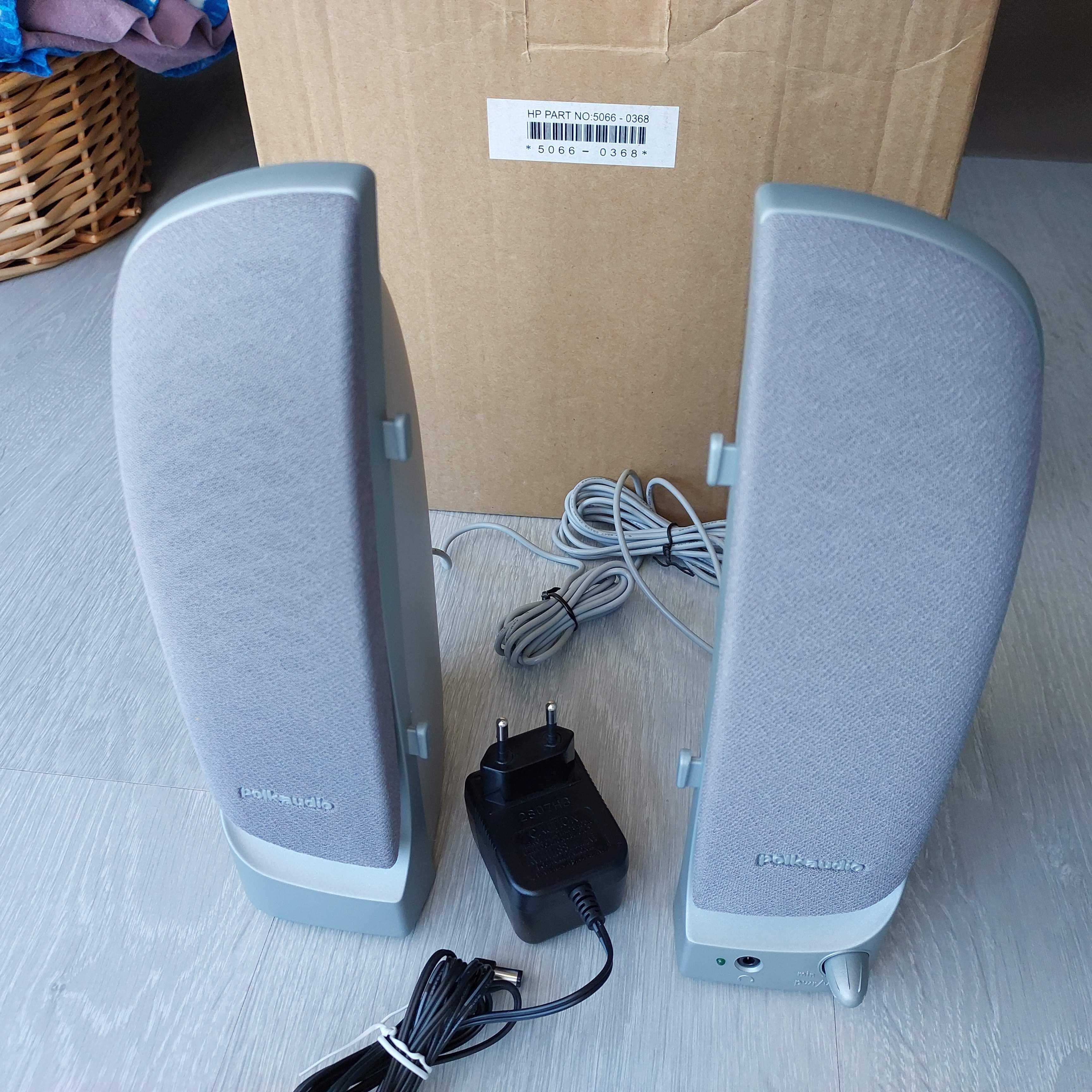 Colunas HP Retro Polkaudio Encaixe CRT (Novas)