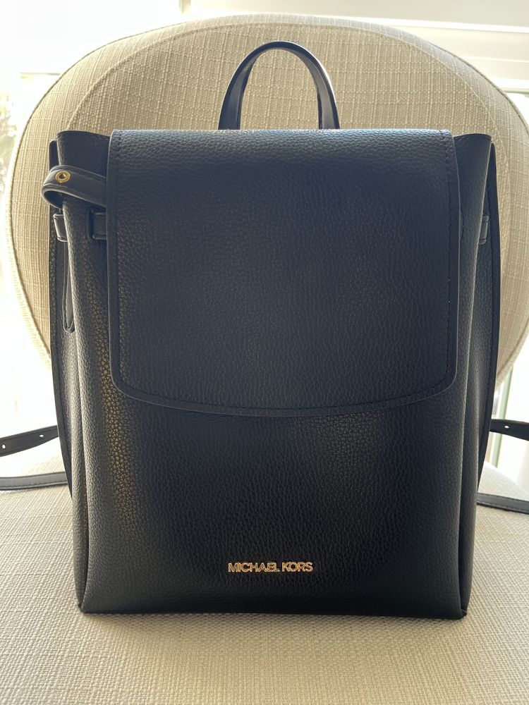 Mochila em pele Michael Kors