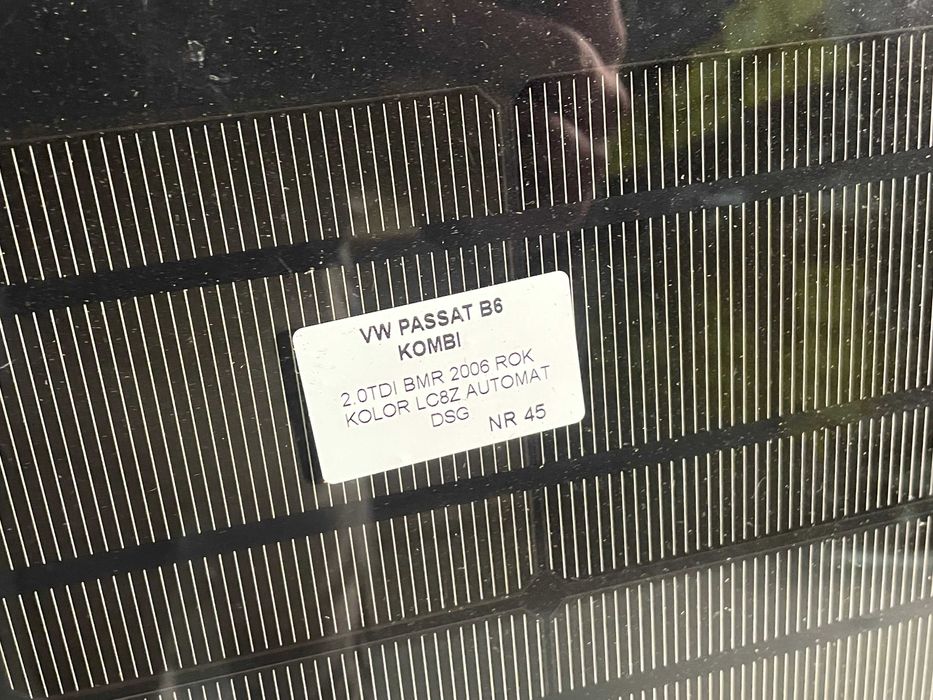 vw passat b6 kombi szyberdach panorama europa oryginał