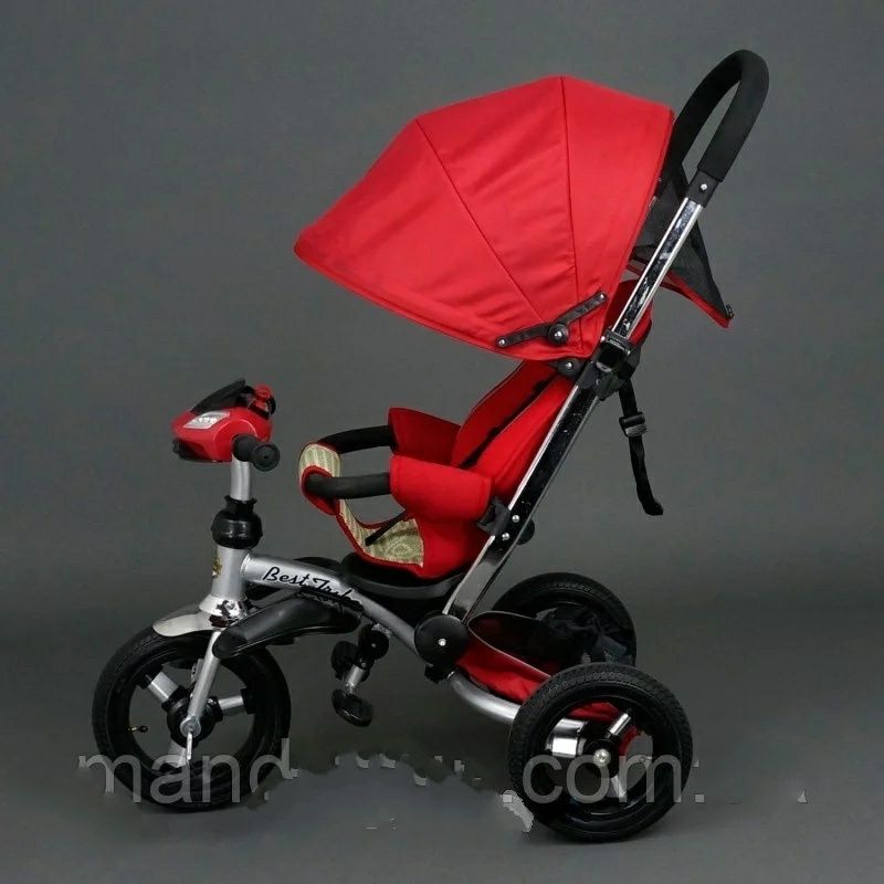Велосипед-коляска Azimut Crosser T-350 AIR,красный