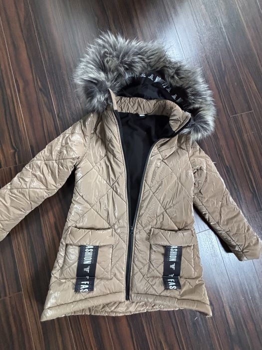 Kurtka zimowa dziewczęca rozm. 152