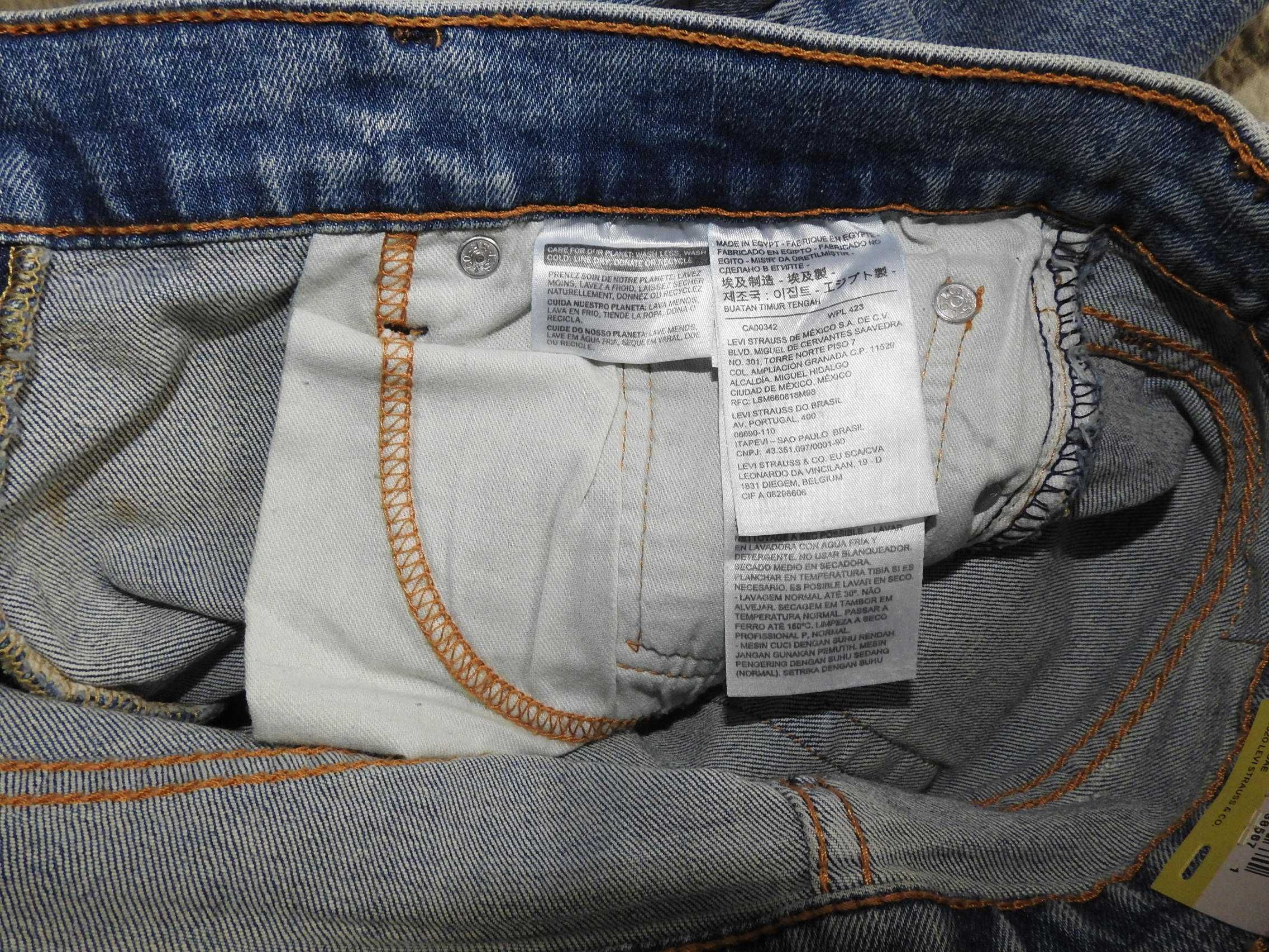 LEVIS 511 Slim Fit Flex Новые джинсы size 32 x 30 из США 100%ОРИГИНАЛ