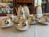 “Rococo Elegance” — німецький порцеляновий чайний сервіз на 6 персон