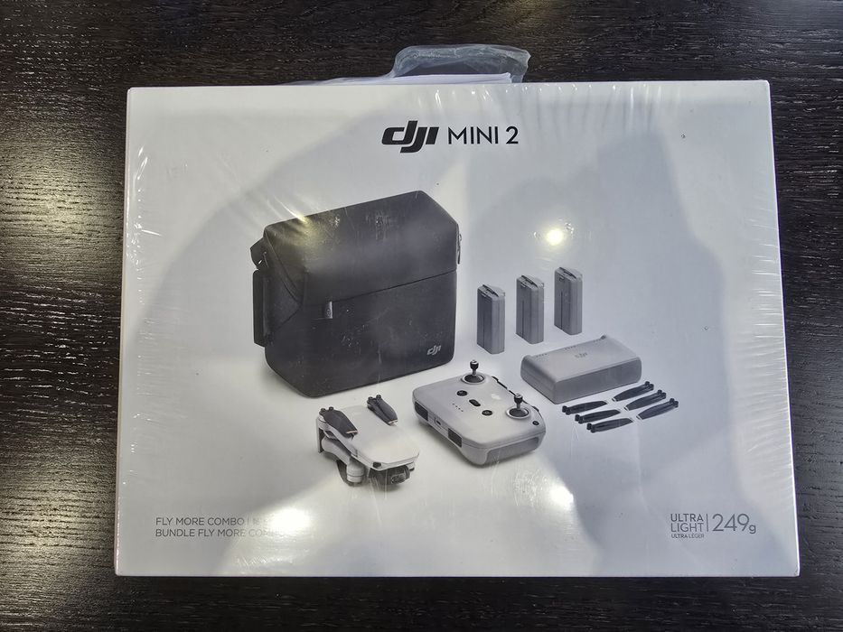 NOWY DJI Mini 2 Fly More Combo • Nieotwierany • Folia • 3 baterie • 4K