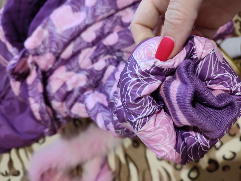 Зимовий комбінезон Kiko для дівчинки 5-6 років, зріст 110-116