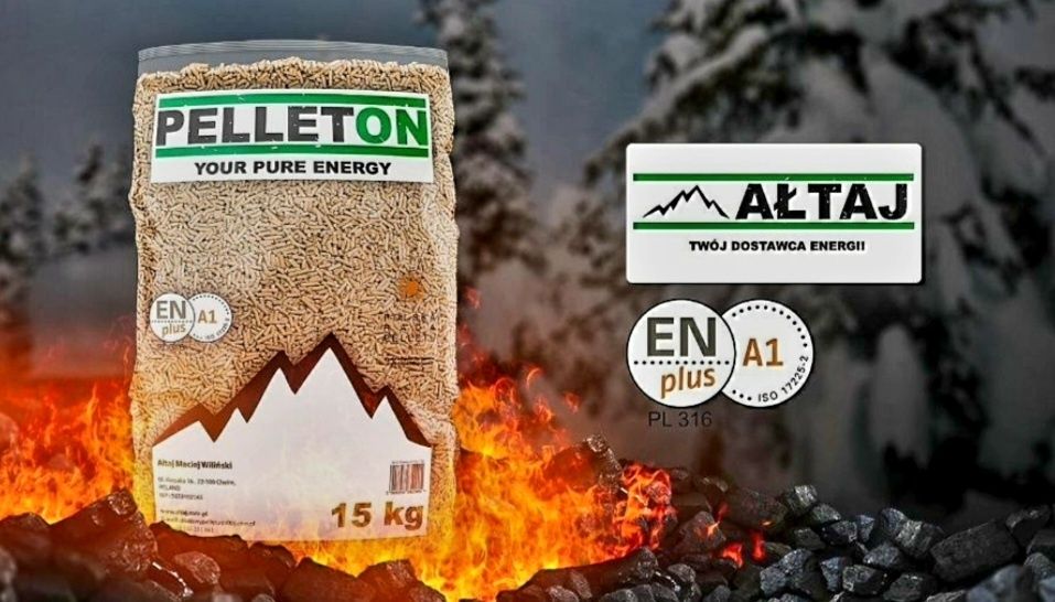 Pelleton Dostawa GRATIS również pellet certyfikowany EN plus A1 pelet