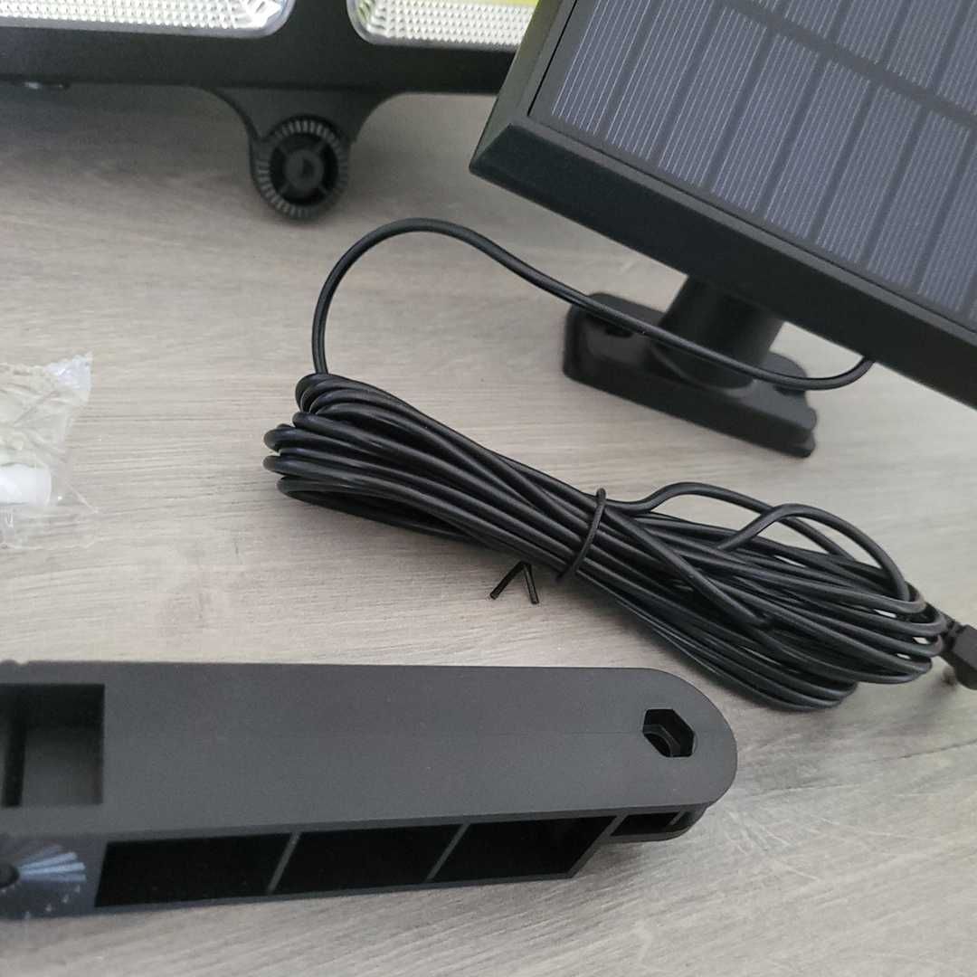 Lampa solarna uliczna 226 led cob 60w + panel