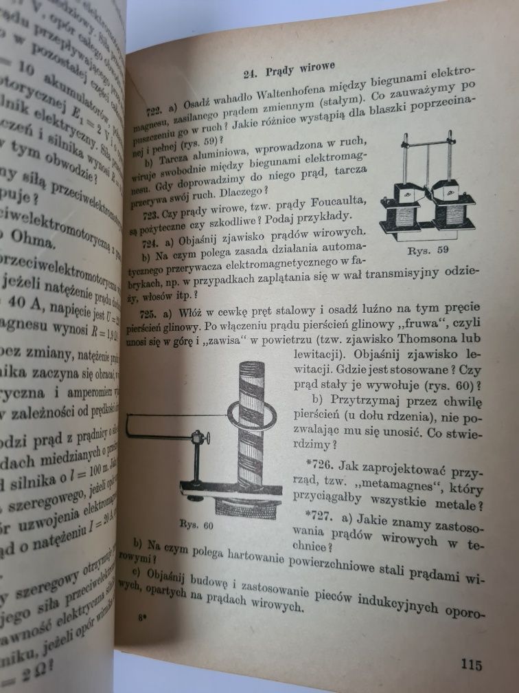 Zbiór zadań i pytań z fizyki - Elektryczność. Książka