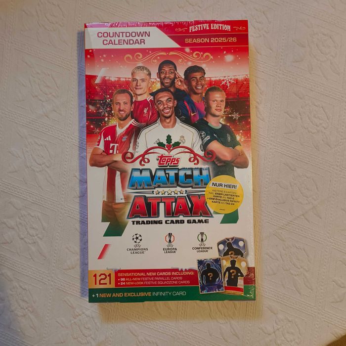 Countdown Calendar Topps Match Attax 25/26