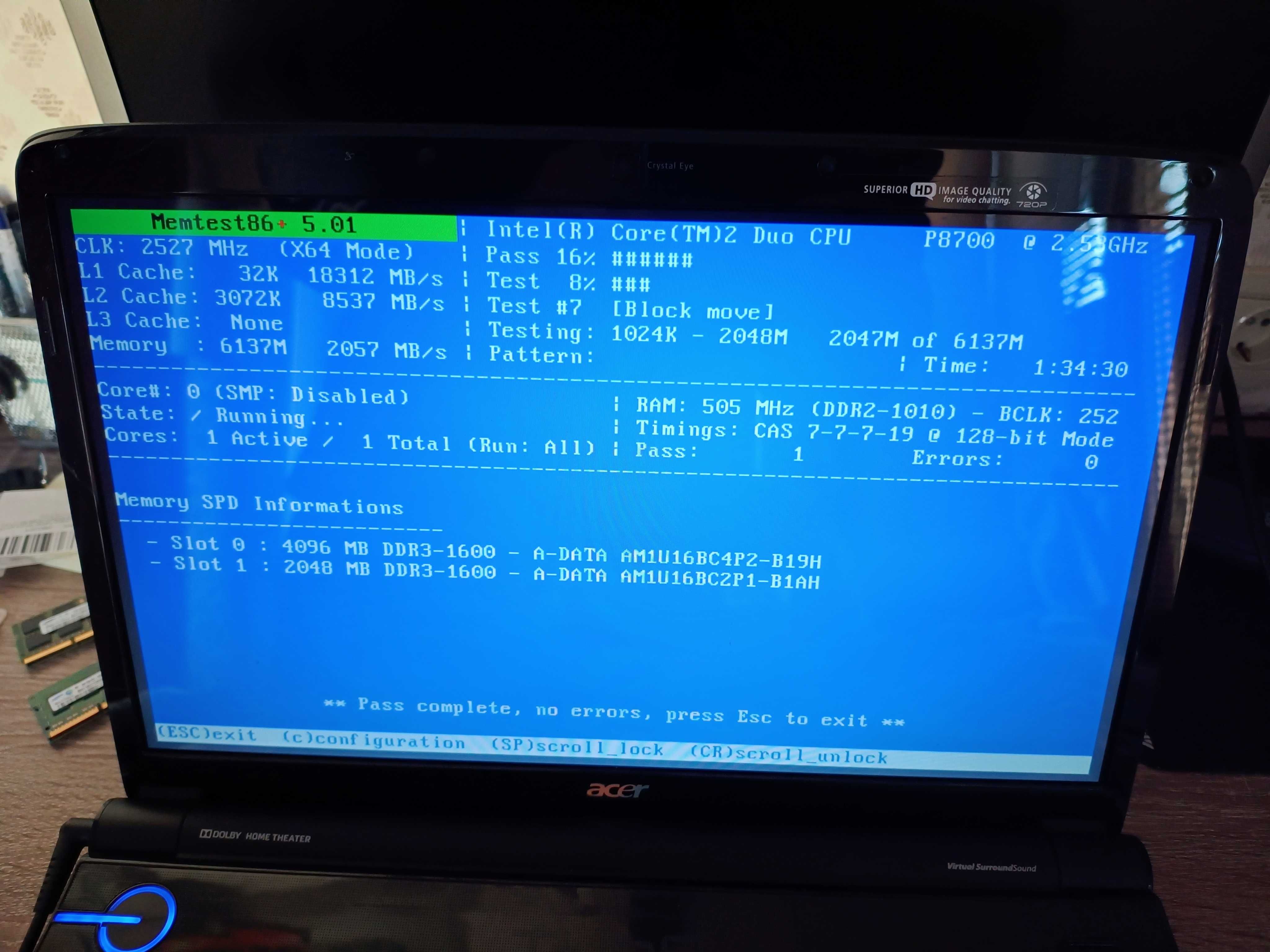 ddr3 sodimm для ноутбуку 2Gb 1600MHz 1.5v