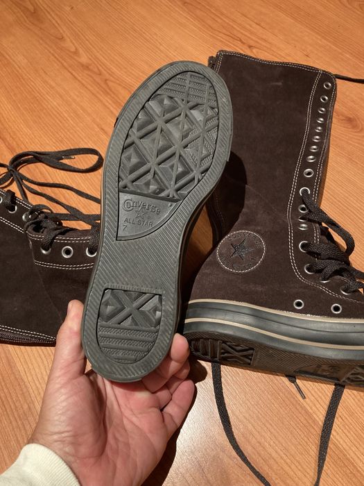 Botas em pele converse all star /sandalias lanidor ( novos)
