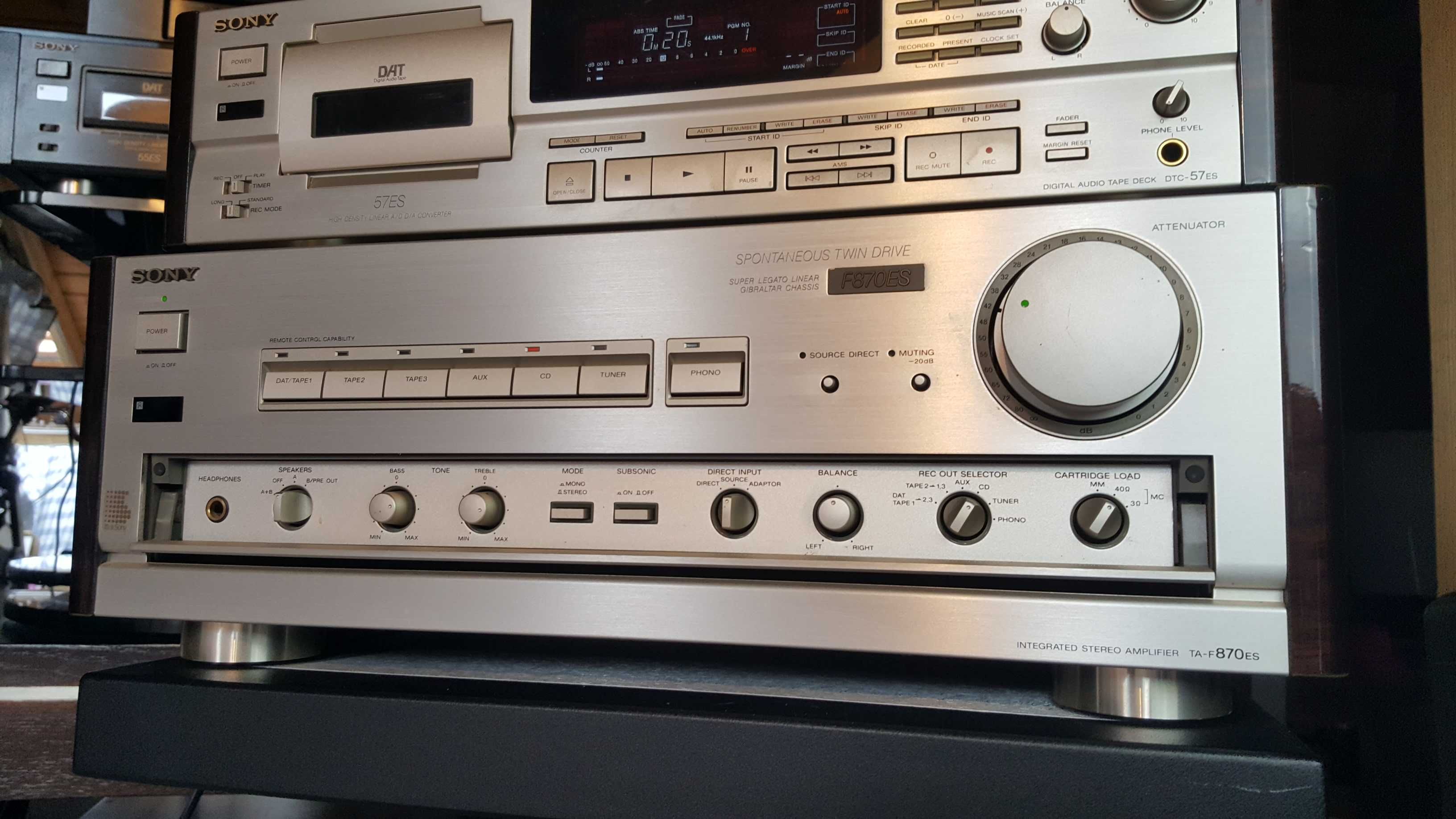 Wzmacniacz sony F 870 ES top model Gold