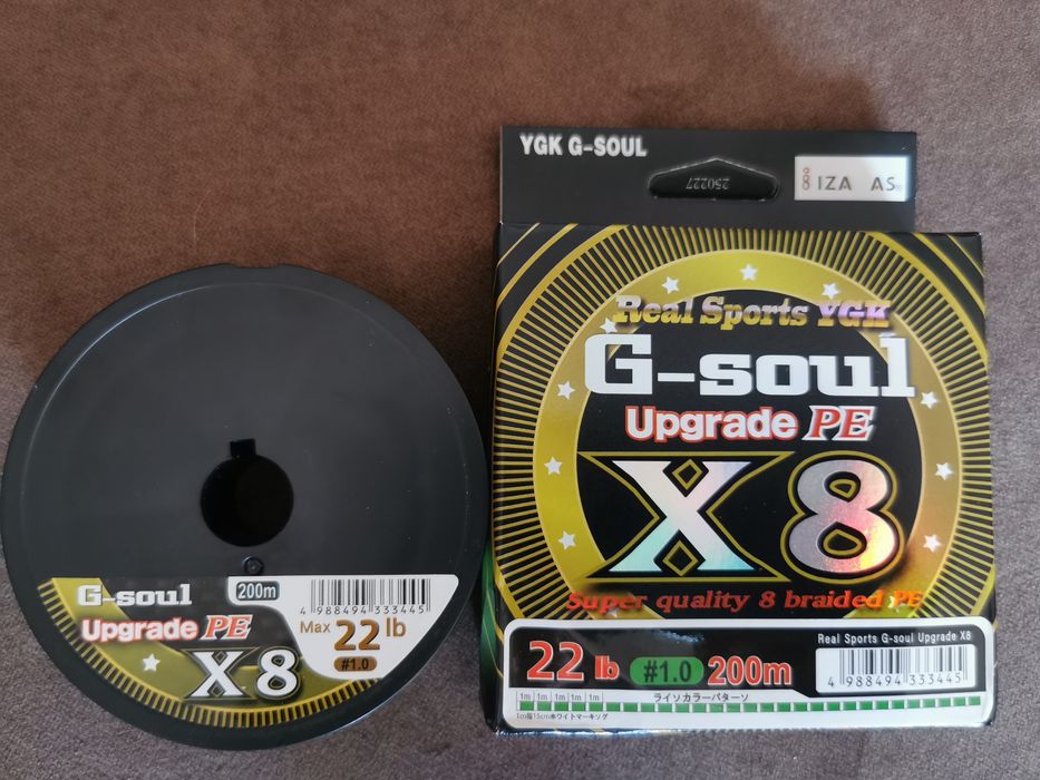 Plecionka YGK G soul Upgrade #1.0 22lb oryginalna 200m