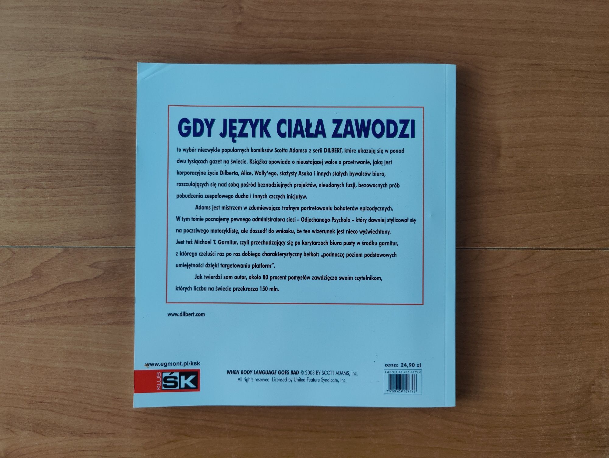 Dilbert - Gdy Język Ciała Zawodzi // Scott Adams