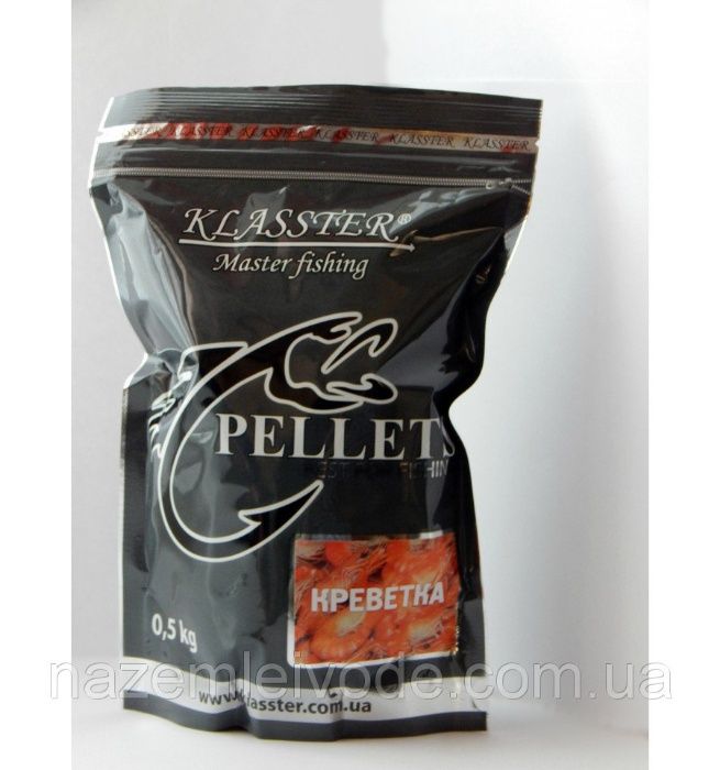 Пеллетс 16 ароматов KLASSTER 500 грамм, Zip упаковка прикормочный