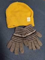 Комплект шапка+рукавицы