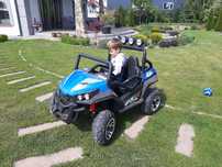 Buggy 4x4 akumulator dwuosobowy niebieski
