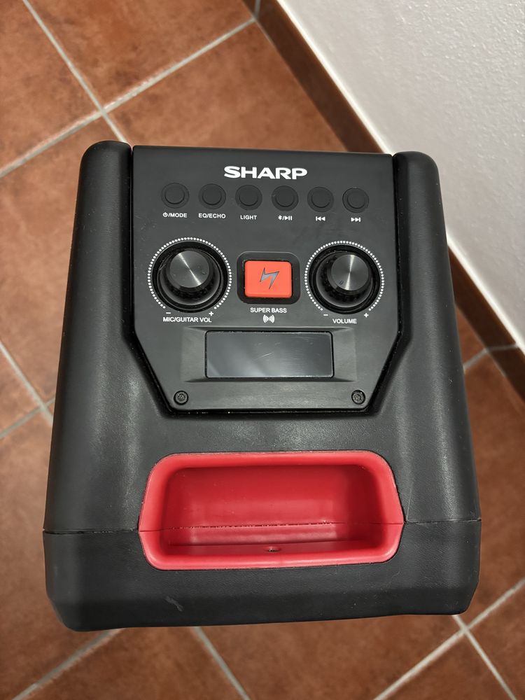 Coluna de som high power sharp ps- 929