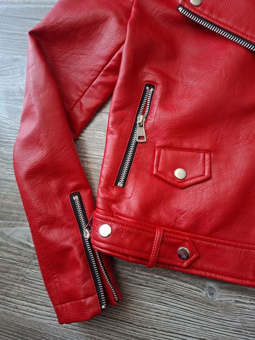 Ramoneska casual red XS Mango