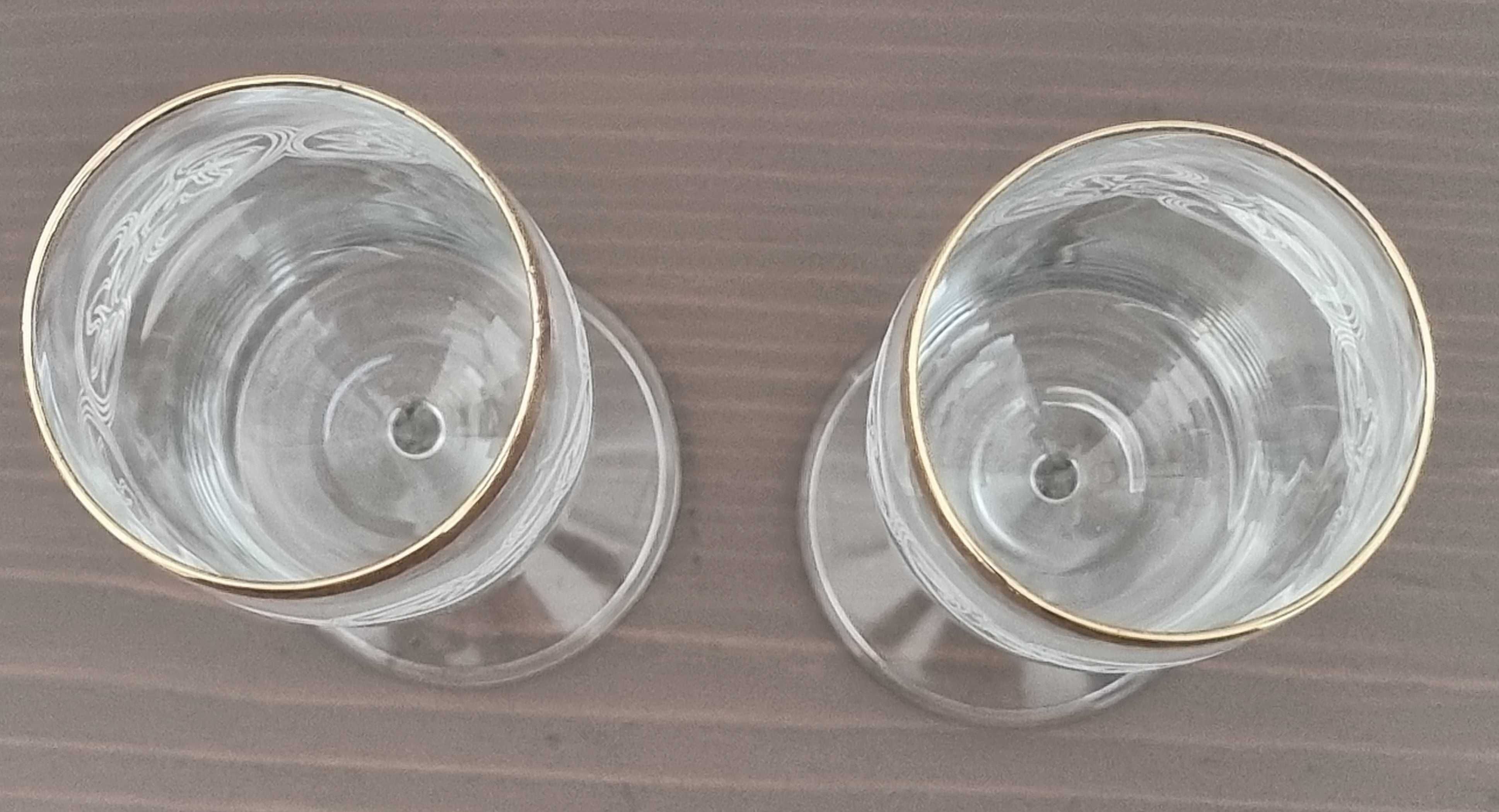 eleganckie kieliszki Vintage 2szt
