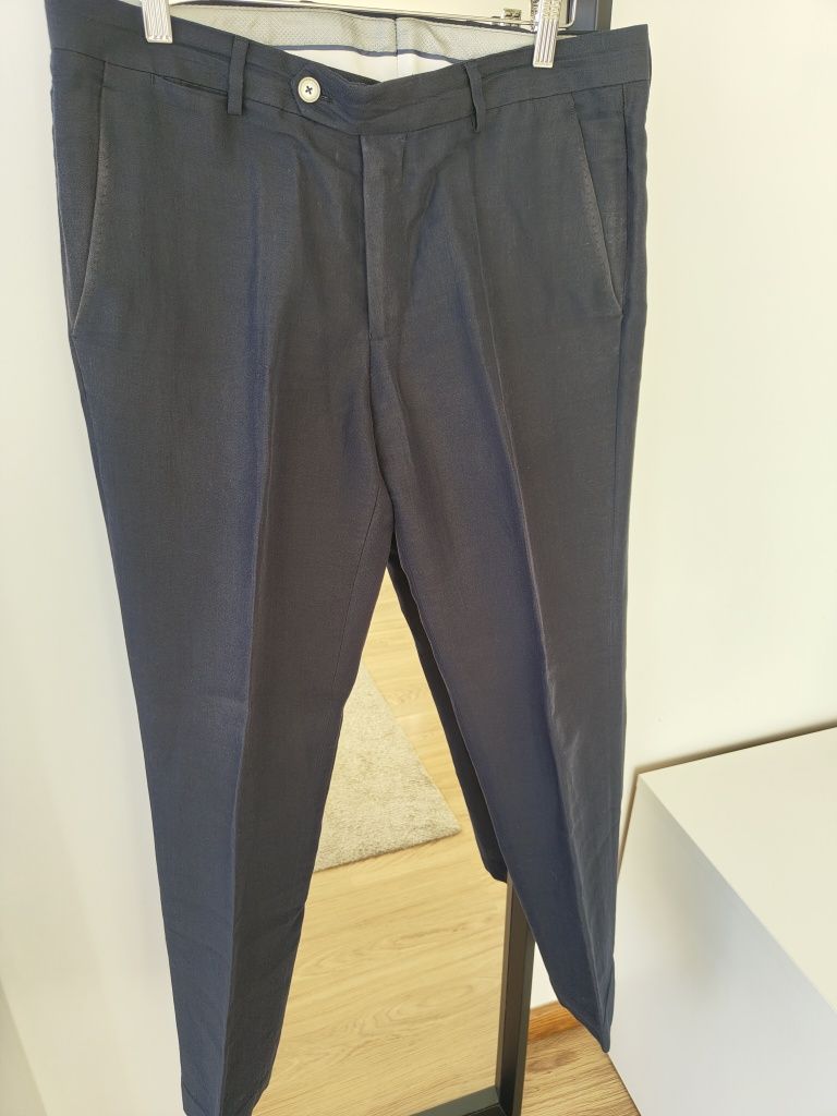 Fato azul escuro Zara
