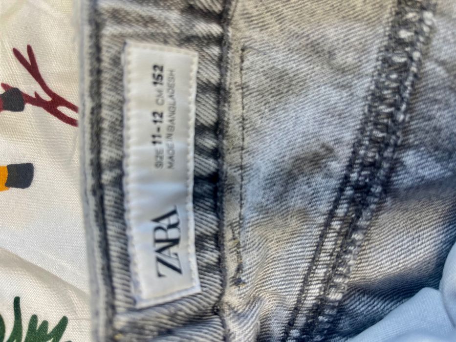 Jeansy Zara 11-12/152, dziewczęce