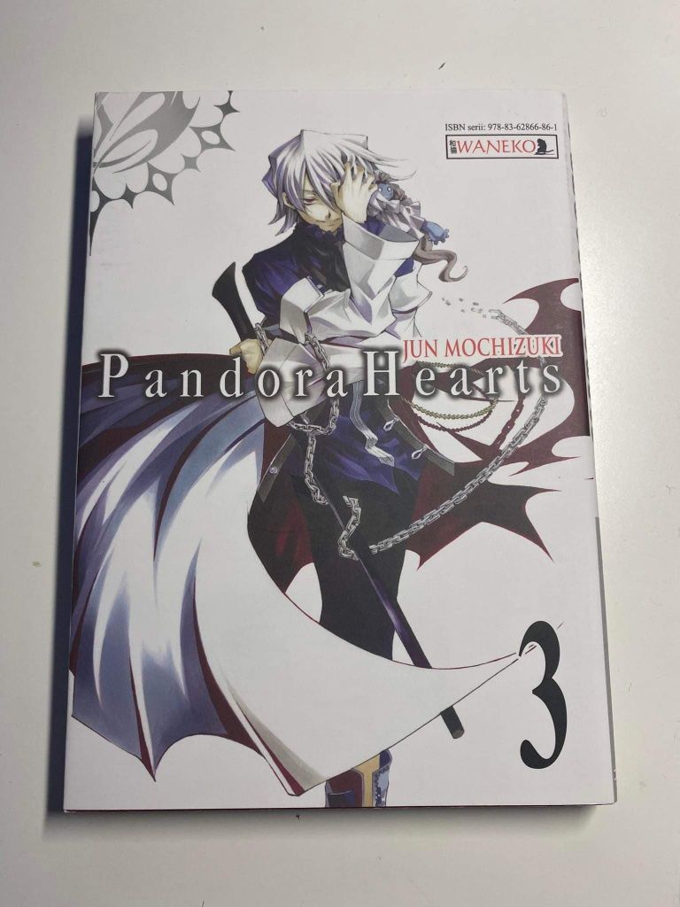 Manga Pandora Hearts cześć 1, 2 i 3