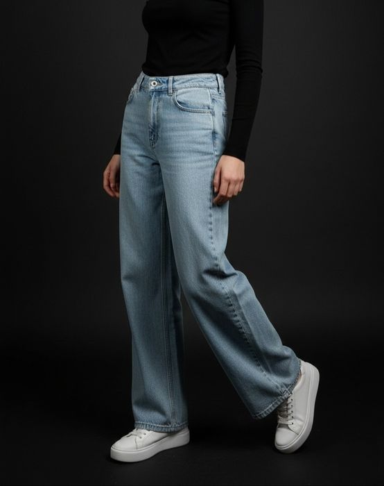 Хіт Ціна! Стильні широкі джинси H&M DIVIDED - Висока талія (EUR 34)