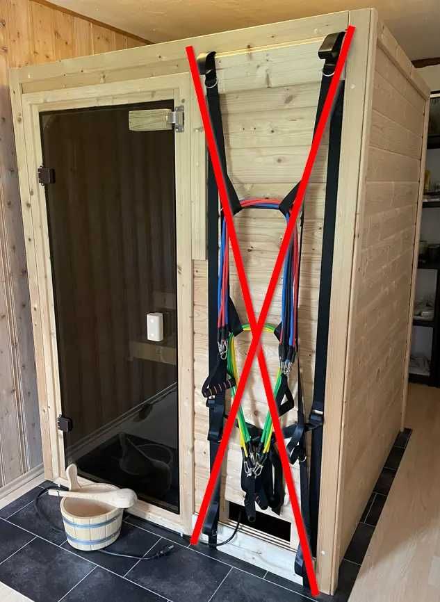 Sauna FIŃSKA ogrodowa na zewnatrz Karibu z DREWNA piec 230V zewnętrzna