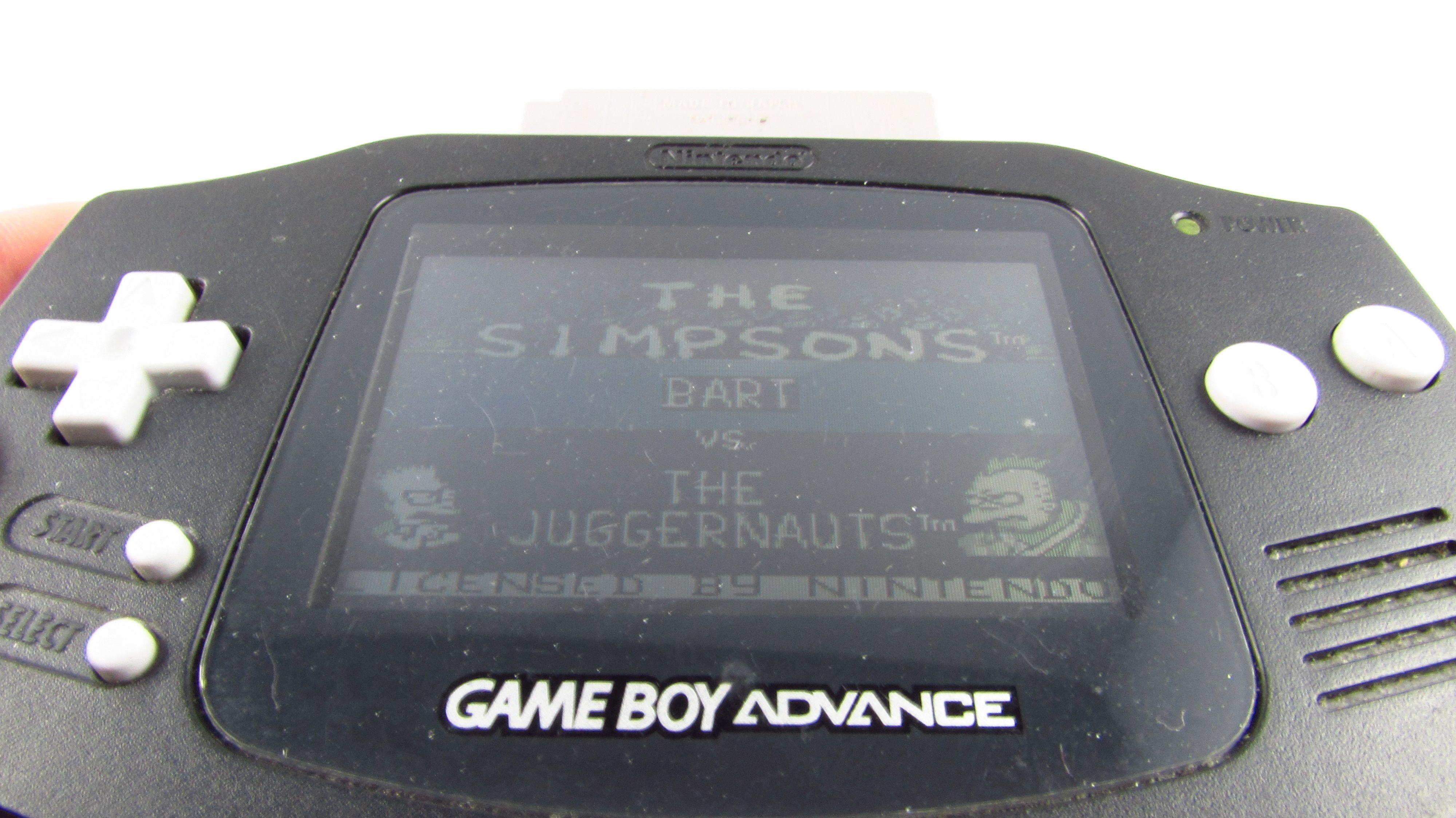 NINTENDO - Game Boy - Gra The Simpsons Bart vs Juggernauts