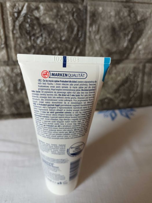 Зубная паста детская 0-6