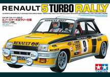 Samochód Renault 5 Turbo Rally model do sklejania Tamiya 24027