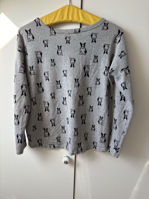Bluzka sweter buldog grancuski M