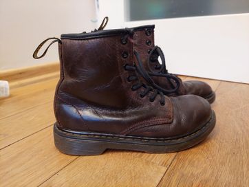 Glany dr Martens rozm.33 trzewiki na zimę skóra naturalna