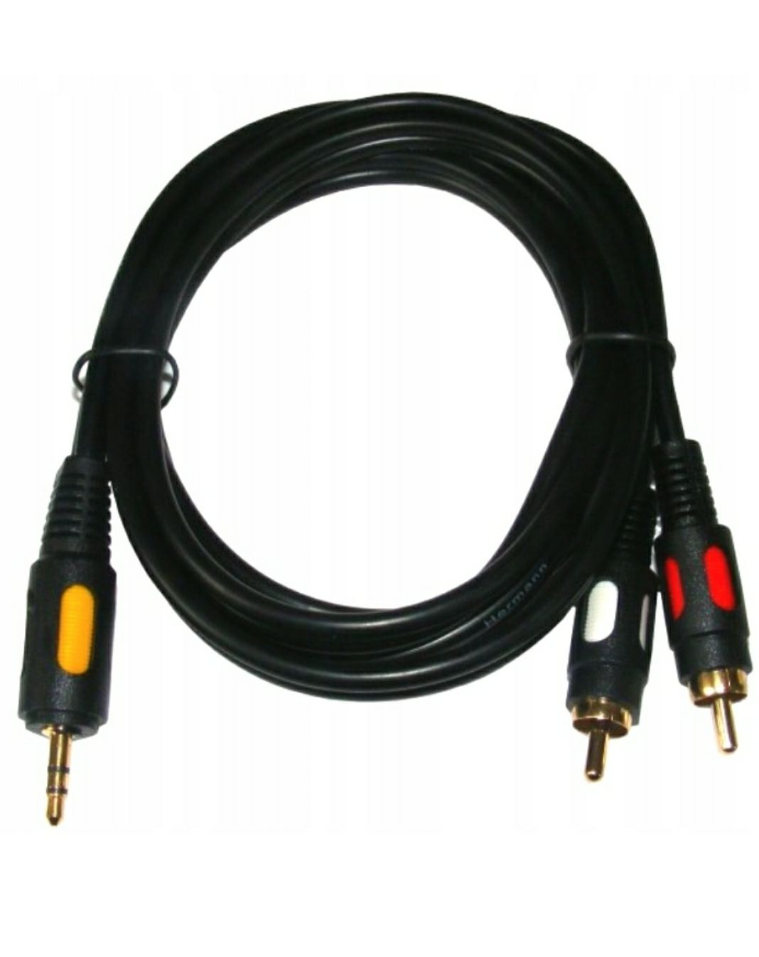 Kabel audio stereo Jack 3,5mm - 2 RCA cincz