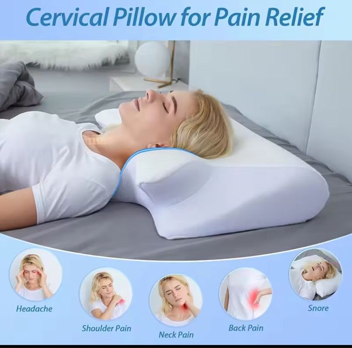 Шийна подушка ортопедична