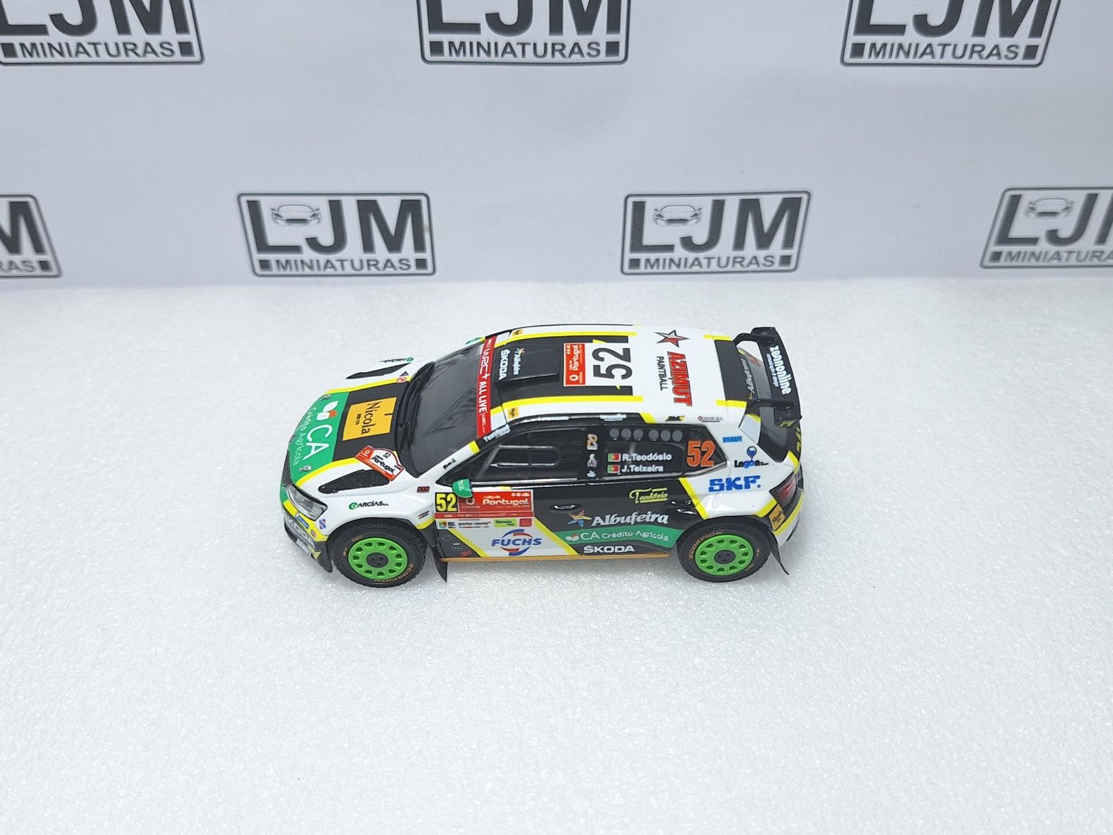 Miniatura 1/43 Ricardo Teodósio Rally Portugal  2019