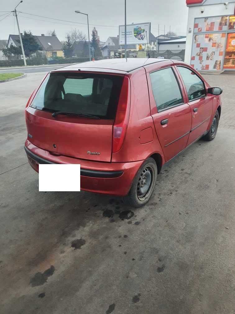 Fiat Punto II 1.2 benzyna 8V 5drzwi kolor wiśniowy 132/F na części