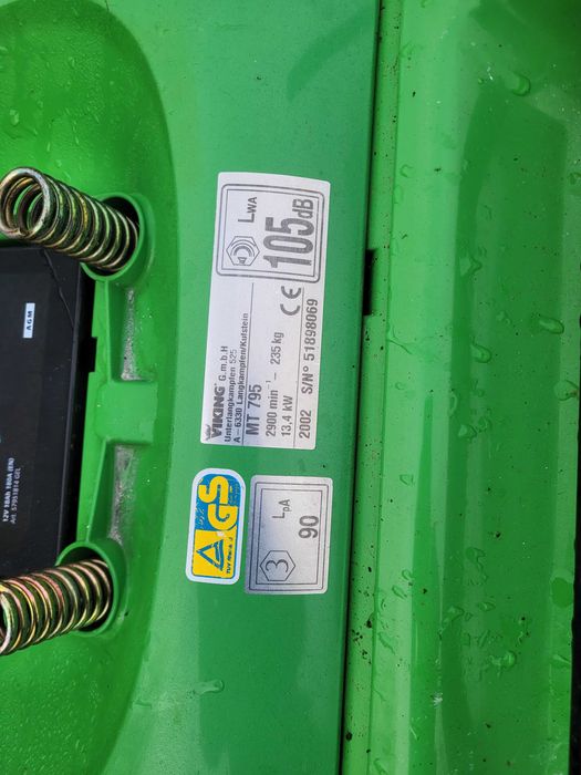 Traktorek kosiarka Viking MT795 hydr V-Twin Briggs. Kosa 122 Polecam