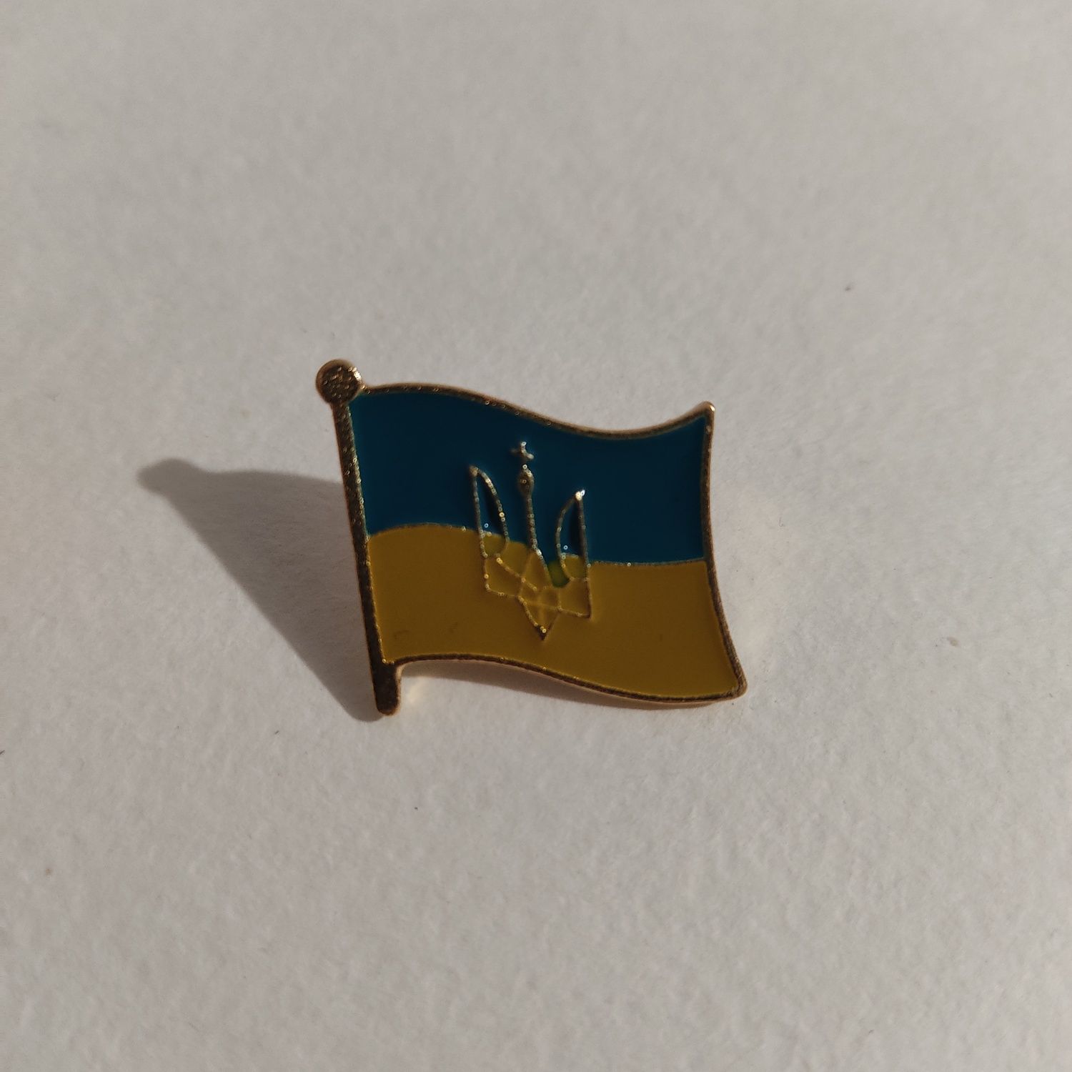 Патріотичний значок (пін, брошка): мапа України, Герб, Прапор на вибір