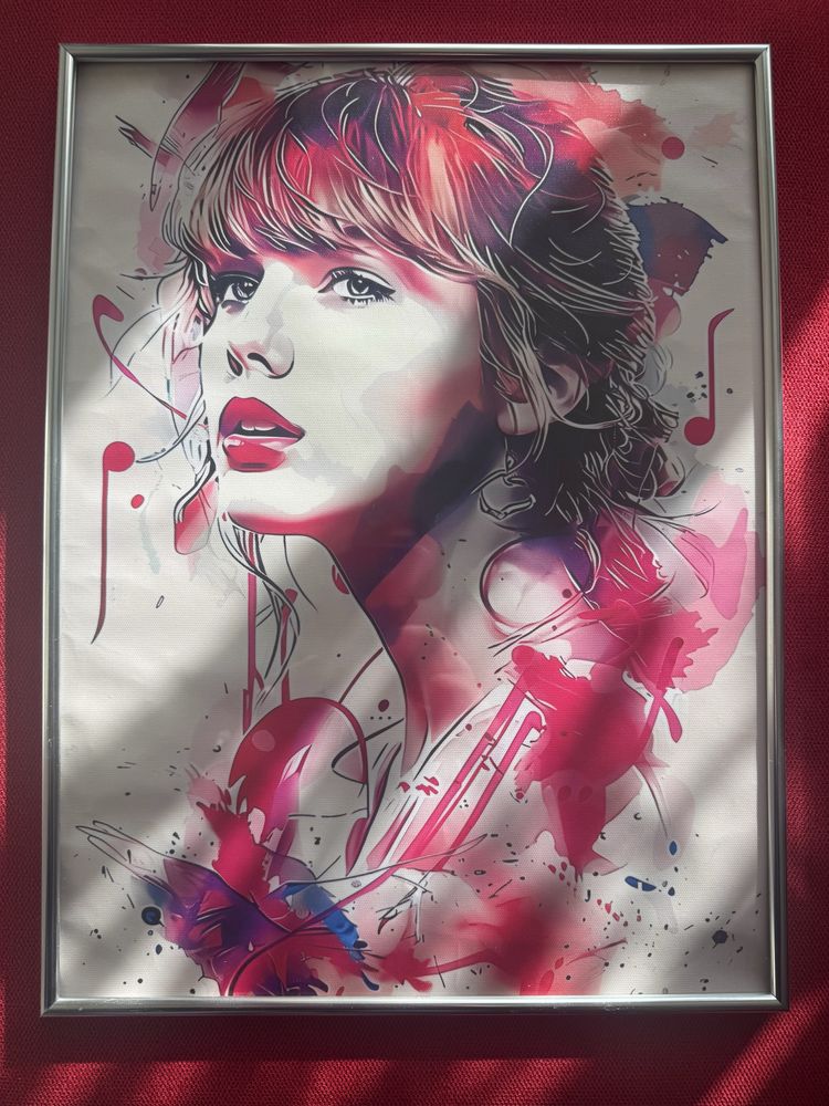 Plakat Taylor Swift w antyramie 30x40