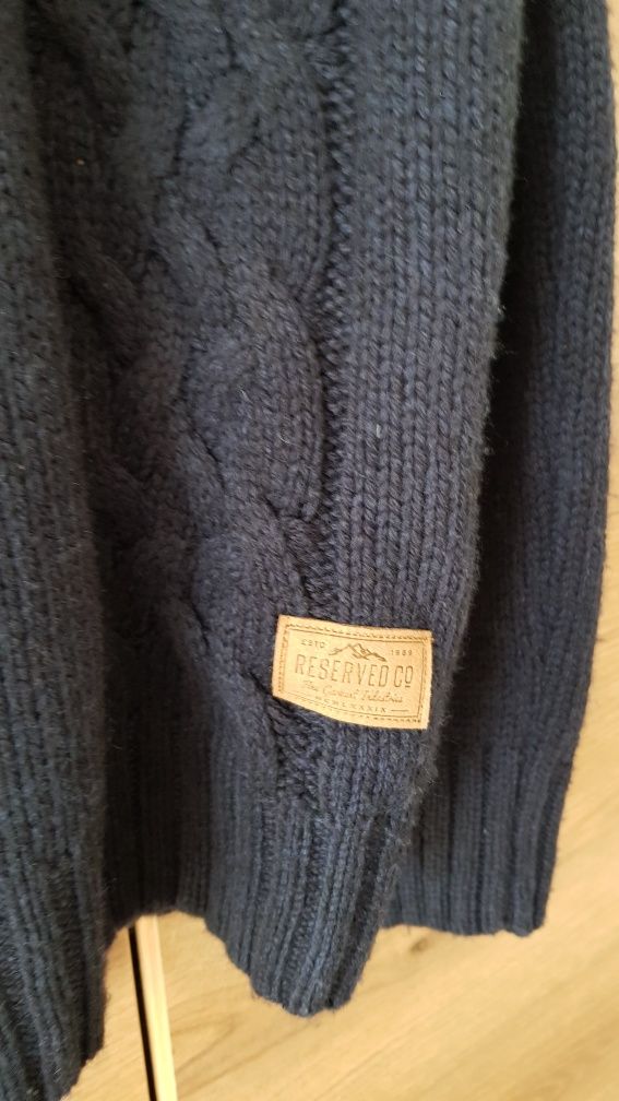 Sweter męski XL z kapturem