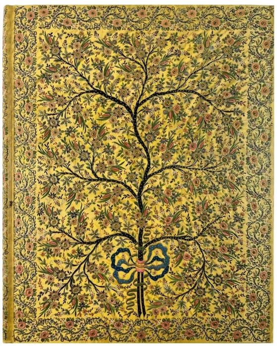 Notatnik duży Jedwabne Drzewo Życia Peter Pauper Press ,229x184x21 mm