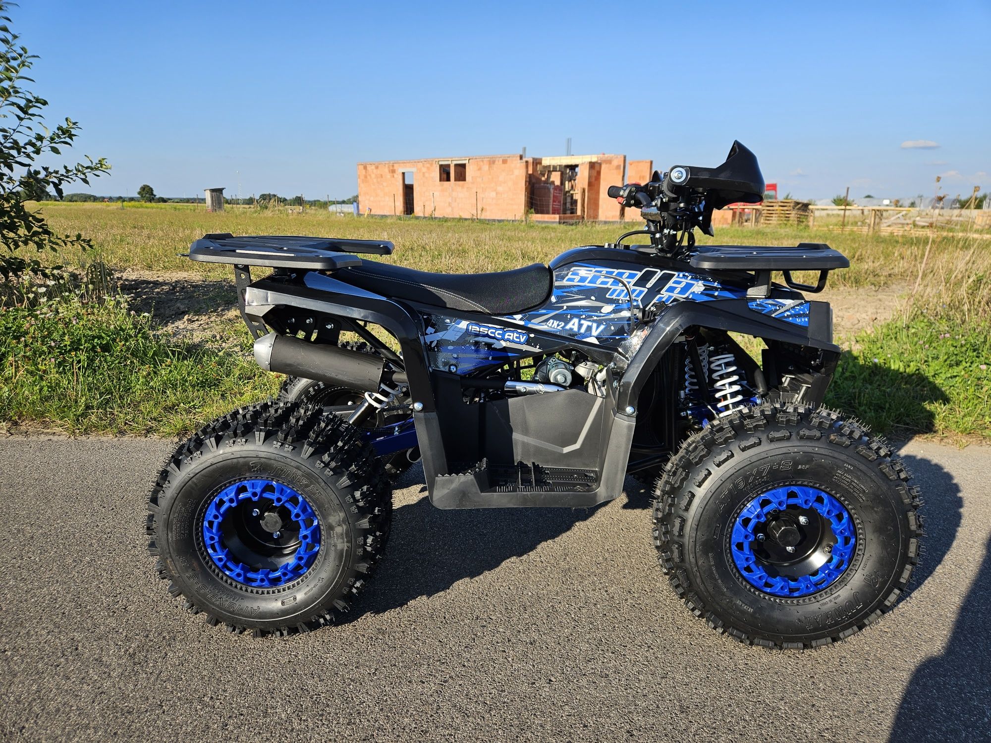 Quad ATV 125cc Duża Rama Automat 1+1 Full LED Nowy Model Transport !!