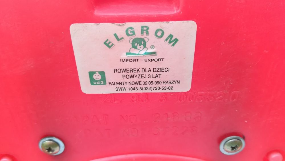 Sprzedam rowerek dziecięcy.