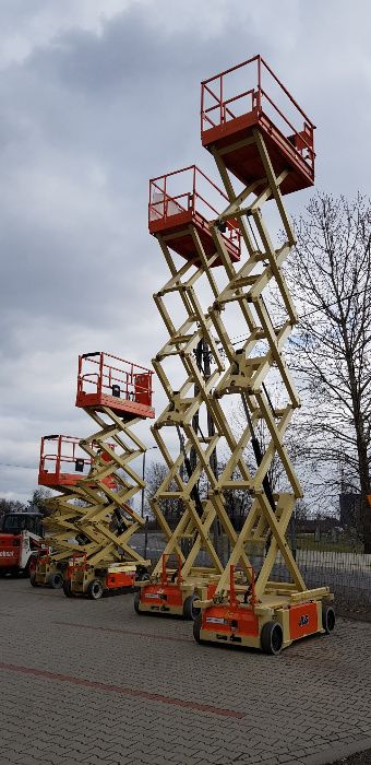Podnośnik nożycowy od 147,60 pln zwyżka Wynajem