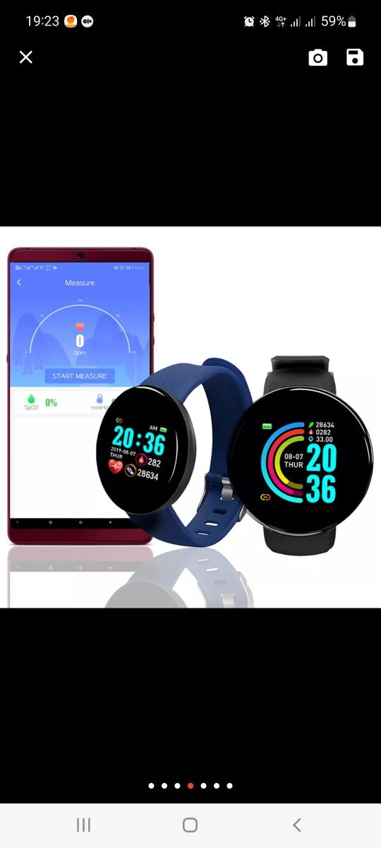 Smart watch pulseira